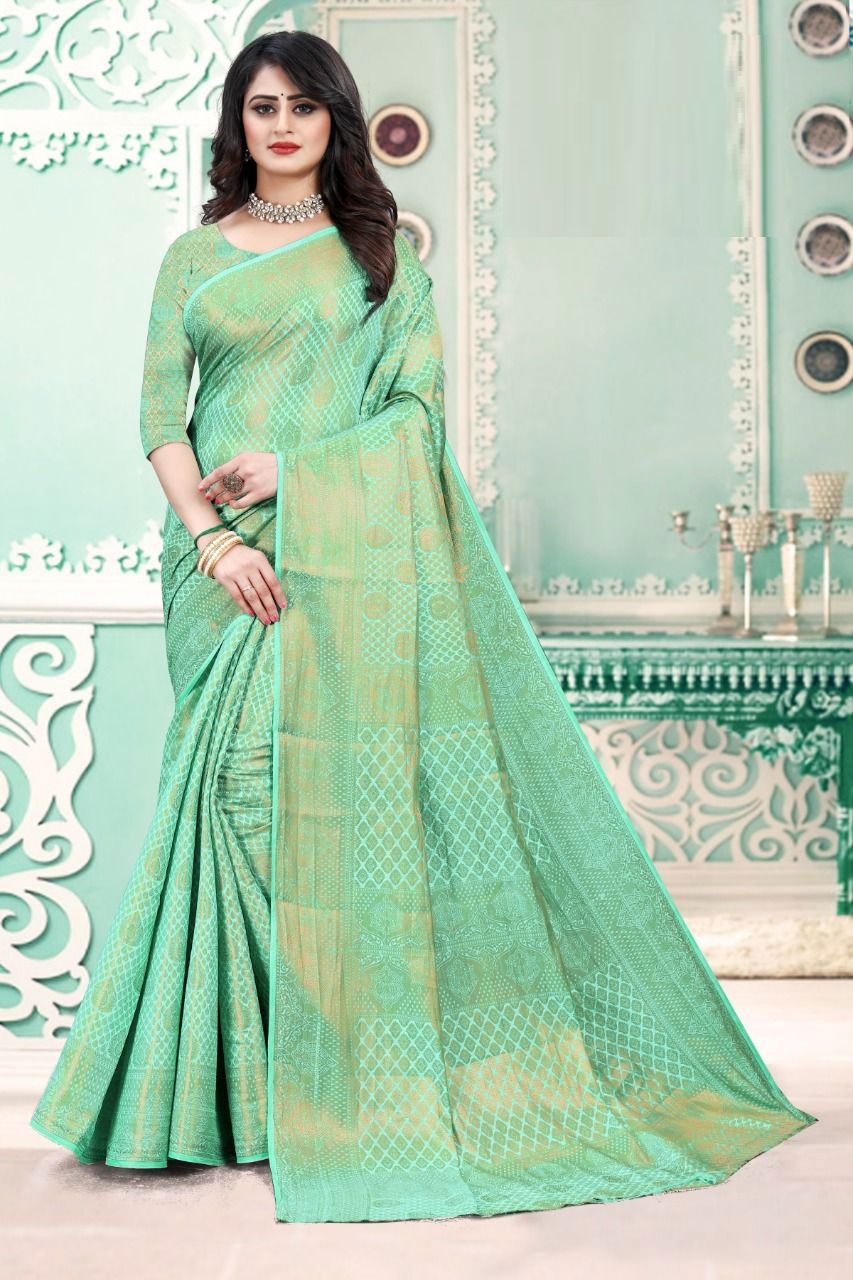 Vivera Zarina 7 Festive Wear Silk Printed Designer Saree Collection